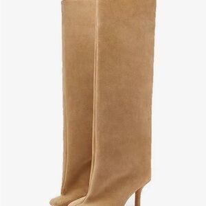 Elegant Tan Knee-High Women's Boots